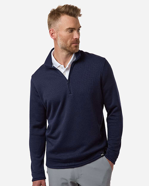 Under Armour 1383256 Men's Storm Sweater Fleece Quarter-Zip Pullover at GotApparel