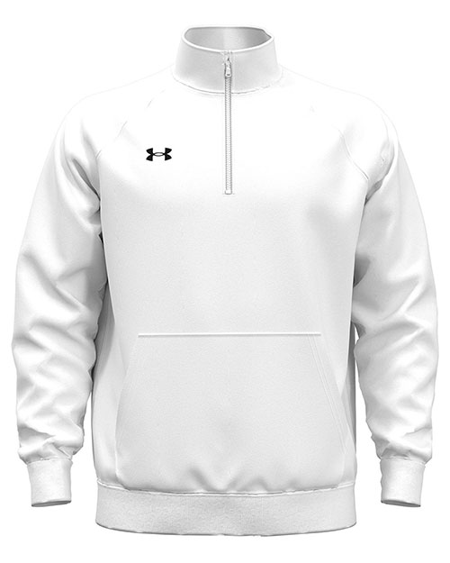 Under Armour 1386016 Men's Rival Fleece Quarter-Zip at GotApparel