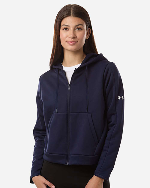Under Armour 6010941 Women's Armour Fleece Pro Hooded Full-Zip at GotApparel