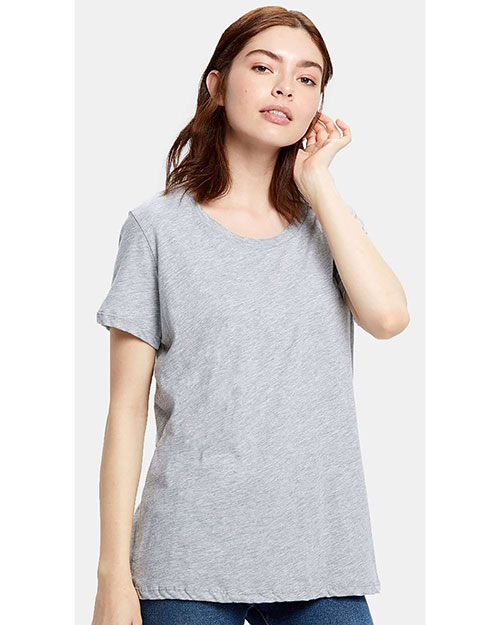 US Blanks US115 Ladies 3.5 oz Short-Sleeve Loose Fit Boyfriend Tee at GotApparel