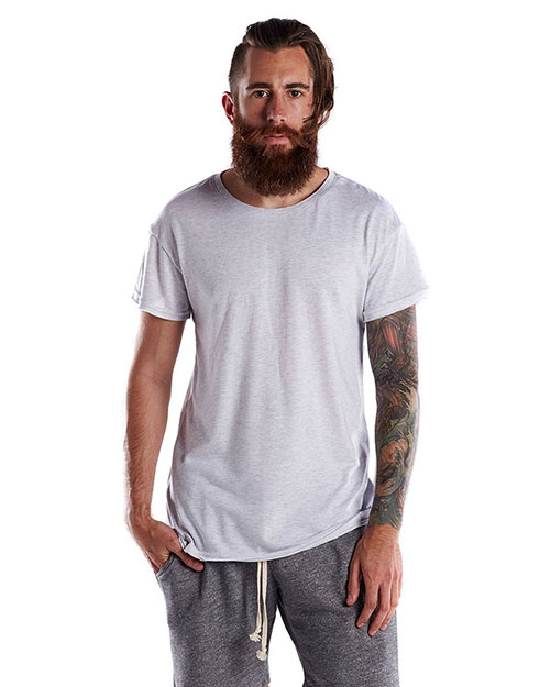 US Blanks US3400 Men 4.9 oz Triblend Skater Tee at GotApparel