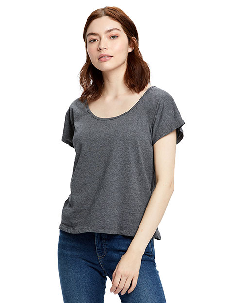 US Blanks US880 Women Recycled Scoop Blouse at GotApparel