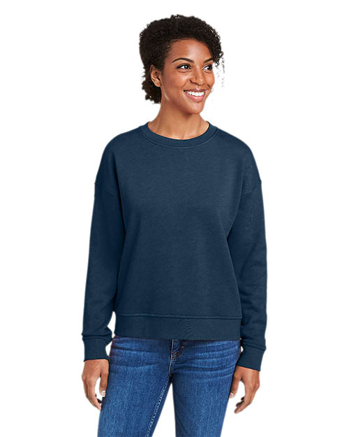 Vineyard Vines K002794 Women's Garment-Dyed Crewneck Sweatshirt at GotApparel