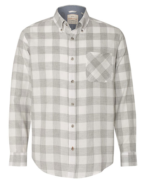 Weatherproof 164761 Men Vintage Brushed Flannel Long Sleeve Shirt at GotApparel