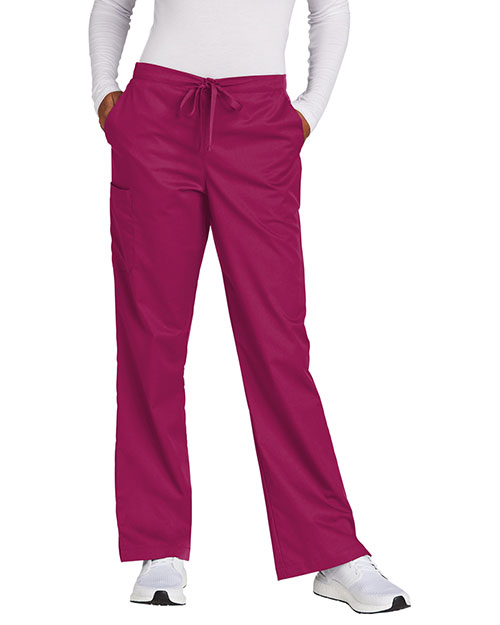 Custom Embroidered Wonderwink® Women's Workflex™ Flare Leg Cargo Pant WW4750 at GotApparel