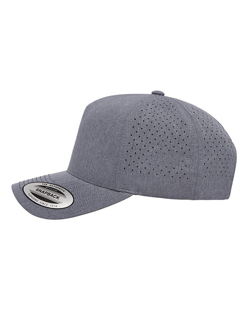 YP Classics 5389AP Five-Panel Snapback with Perforated Cap at GotApparel