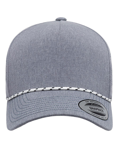 YP Classics 5389BD Five-Panel Perforated Rope Cap at GotApparel