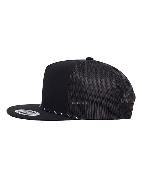 YP Classics 6006BD Classic Five-Panel Trucker Rope Cap at GotApparel