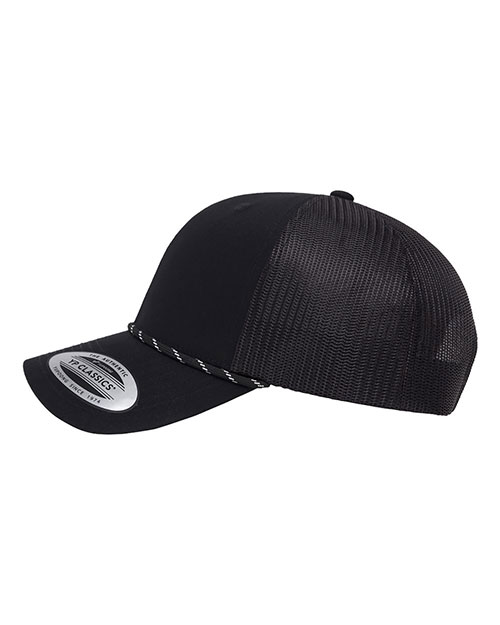 YP Classics 6606BD Retro Trucker Rope Cap at GotApparel