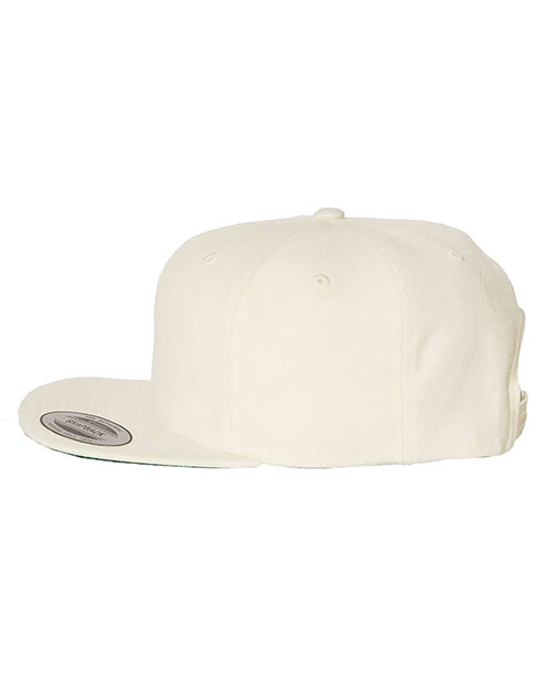 Yupoong 6089M Premium Flat Bill Snapback Cap at GotApparel