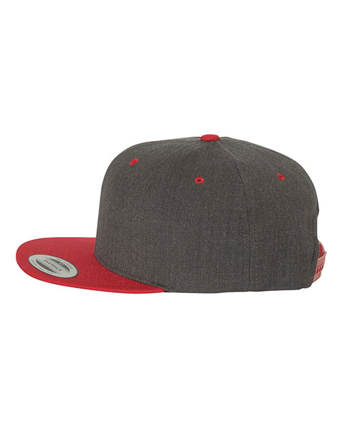 Yupoong 6089M Premium Flat Bill Snapback Cap at GotApparel
