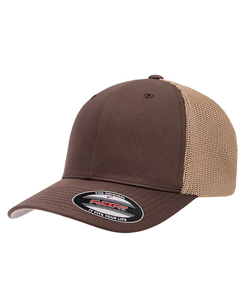 Yupoong 6511 Men 6-Panel Trucker Cap at GotApparel