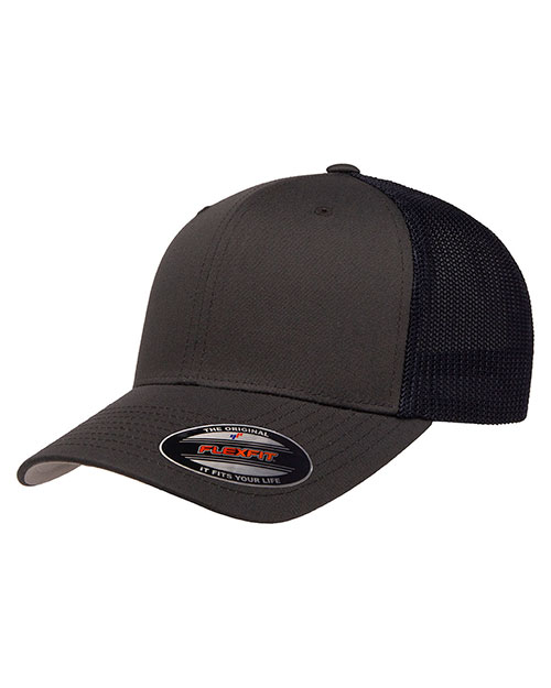 Yupoong 6511 Men 6-Panel Trucker Cap at GotApparel
