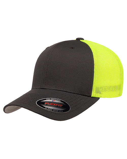 Yupoong 6511 Men 6-Panel Trucker Cap at GotApparel