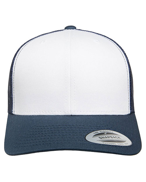 Yupoong 6606W  YP Classics® Adult Adjustable White-Front Panel Trucker Cap at GotApparel