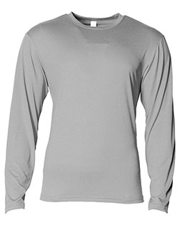 A4 N3029  Men's Softek Long-Sleeve T-Shirt at GotApparel