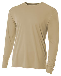 A4 N3165 Men Cooling Performance Long-Sleeve Tee at GotApparel