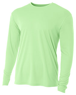 A4 N3165 Men Cooling Performance Long-Sleeve Tee at GotApparel
