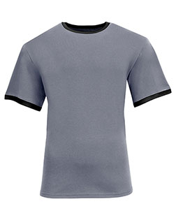 A4 N3518  Unisex Softek Ringer T-Shirt at GotApparel