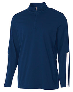 A4 N4262 Men League 1/4 Zip Jacket at GotApparel