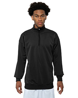 A4 N4282  Adult Sprint Fleece Quarter-Zip at GotApparel