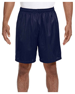 A4 N5293 Men 7" Inseam Lined Tricot Mesh Shorts at GotApparel