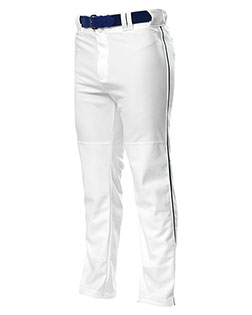 A4 Drop Ship N6162 Men Pro Style Open Bottom Baggy Cut Baseball Pants at GotApparel