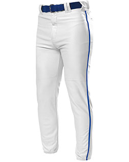 A4 Drop Ship N6178 Men Pro Style Elastic Bottom Baseball Pants at GotApparel