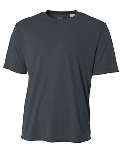 A4 Drop Ship NB3142 Boys Short-Sleeve Cooling Performance Crew Shirt at GotApparel