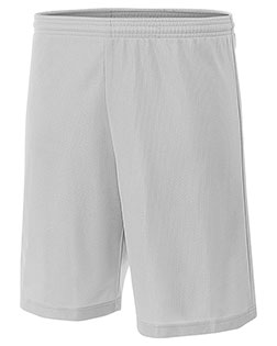 A4 NB5184 Boys 6" Lined Micromesh Shorts at GotApparel