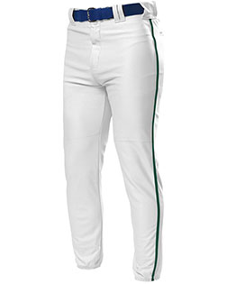 A4 NB6178 Boys Pro Style Elastic Bottom Baseball Pant at GotApparel