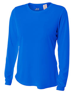 A4 NW3002 Women Long-Sleeve Cooling Performance Crew Shirt at GotApparel