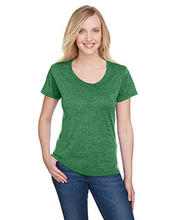 A4 NW3010 Ladies 4.3 oz Tonal Space-Dye T-Shirt at GotApparel