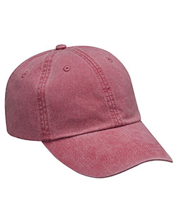 Adams EP101 Unisex Cotton Twill Essentials Pigment-Dyed Cap at GotApparel
