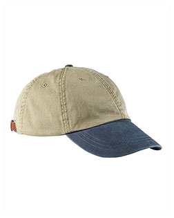 Adams AD969 Unisex 6-Panel Low-Profile Washed Pigment-Dyed Cap at GotApparel
