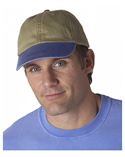Adams AD969 Unisex 6-Panel Low-Profile Washed Pigment-Dyed Cap at GotApparel