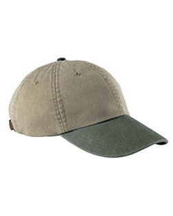 Adams AD969 Unisex 6-Panel Low-Profile Washed Pigment-Dyed Cap at GotApparel