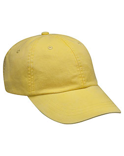 Adams AD969 Unisex 6-Panel Low-Profile Washed Pigment-Dyed Cap at GotApparel