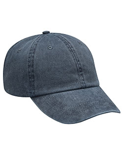 Adams AD969 Unisex 6-Panel Low-Profile Washed Pigment-Dyed Cap at GotApparel