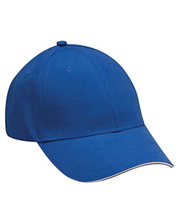 Adams PE102 Men 6-Panel Mid-Profile Structured Moisture Management Cap at GotApparel