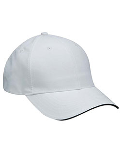Adams PE102 Men 6-Panel Mid-Profile Structured Moisture Management Cap at GotApparel