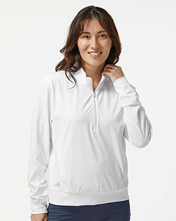 Adidas A1002 Women's Ultimate365 Quarter-Zip Pullover at GotApparel