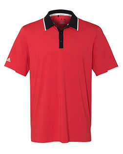 Adidas A166 Men Performance Colorblocked Polo at GotApparel