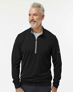 Adidas A2002 Men's Performance Lightweight Quarter-Zip Pullover at GotApparel