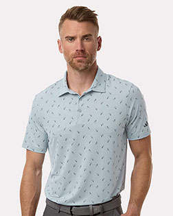 Adidas A2012 Men's Ultimate365 Mesh Print Polo at GotApparel