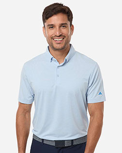 Adidas A2026 Men's Ultimate365 Pencil Stripe Climacool Polo at GotApparel