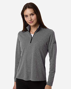 Adidas A400 Women's Lightweight Quarter-Zip Pullover at GotApparel