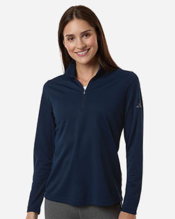 Adidas A400 Women's Lightweight Quarter-Zip Pullover at GotApparel