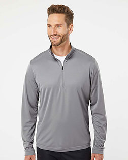 Adidas A401 Men Lightweight Quarter-Zip Pullover at GotApparel