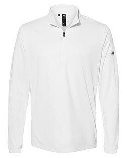 Adidas A401 Men Lightweight Quarter-Zip Pullover at GotApparel